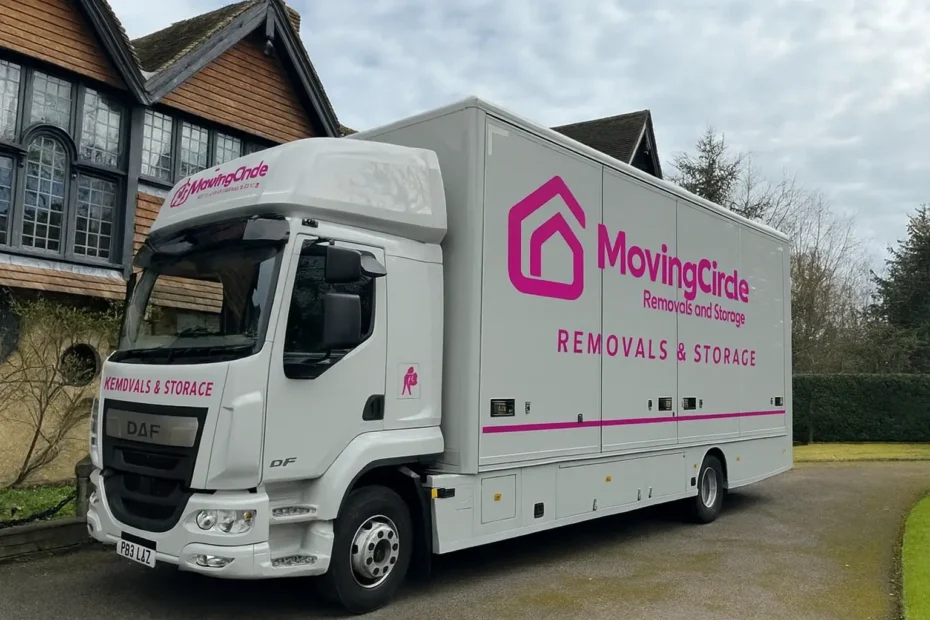 Moving circle removals lorry 1